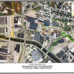 Chafee to inspect sewer project, now halfway through Phase II A MAP OF PHASE II construction of the Narragansett Bay Commission's Combined Sewer Overflow Project shows an overlay of the Woonasquatucket River tunnel currently under construction. / COURTESY NARRAGANSETT BAY COMMISSION