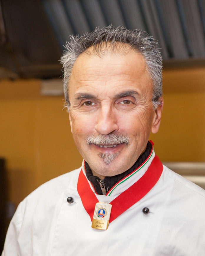 FULL PLATE: Chef Walter Potenza says that being a chef has allowed him to travel and be recognized, including his recent opportunity to cook for Pope Francis at the Vatican. / PBN PHOTO/TRACY JENKINS