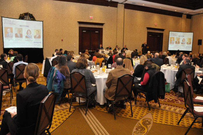 TAKING ADVICE: The summit, held at Crowne Plaza Providence-Warwick, drew more than 160 representatives of nonprofits and companies in insurance, accounting and other sectors that work regularly with nonprofits.