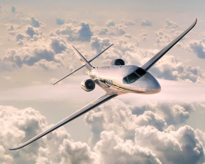 TEXTRON INC. reported Wednesday that fourth-quarter profit rose 12.8 percent to $167 million, compared with $148 million in the fourth quarter of 2012. / COURTESY CESSNA AIRCRAFT COMPANY