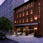 ROUGHLY A MONTH before its scheduled launch, the Dean Hotel on Fountain Street has begun renting rooms and serving coffee at its coffee bar. / COURTESY ASH NYC