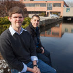 DEM says river needs cleanup RUNNING RIVER: Kyle Schmitt, left, and Jeremy Quaglia are the two 24-year-old owners of Homestead Hard Cider in Attleboro, near the Ten Mile River. / PBN PHOTO/DAVID LEVESQUE