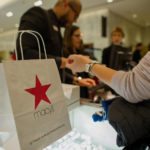 MACY'S FORECAST PROFIT GROWTH for its next fiscal year, thanks to increasing sales and staff reductions of close to 2,500 people. The Cincinnati-based company expects to close five stores, none in New England. / BLOOMBERG NEWS FILE PHOTO/RON ANTONELLI