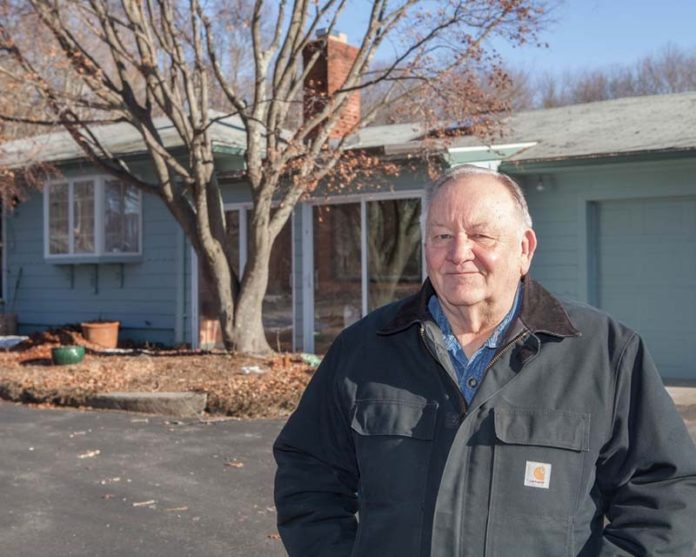 GOOD NEIGHBOR? Johnston homeowner Bob Sandberg lives less than a mile from the landfill and has been happy with its operation recently. / PBN PHTO/TRACY JENKINS