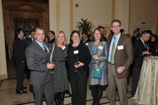 Mark Thurber and Suzanne Jalbert, CBIZ Tofias; Carmen Grinkis, Income Protection Partners; MaryKay Koreivo, RBS Citizens; Patrick Quinn, CBIZ Tofias / Skorski Photography