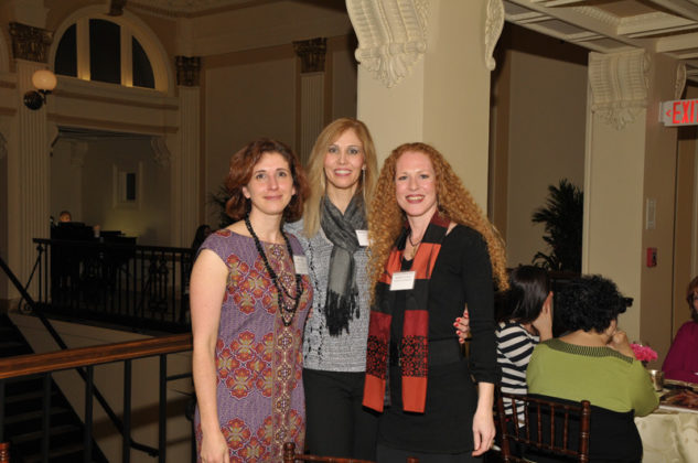 Mia Coetzer, Warren Alpert Medical School of Brown University; Suzanne Elsbecker, Cox Business; Bronwyn Dannenfelser, WaterFire Providence / Skorski Photography