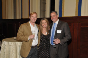 Alden Anderson, CB Richard Ellis Group, Inc. with Caroline and Steve Connaughton, Oppenheimer & Co. / Skorski Photography