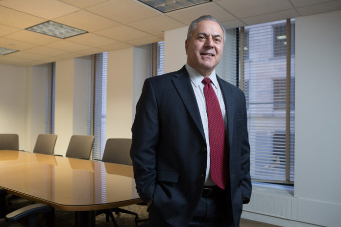 ALWAYS RIGHT: Customers Bank Executive Vice President Steve Issa is applying his experience with the local market to his new role. / PBN PHOTO/RUPERT WHITELEY