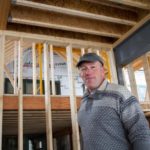 ‘We are crawling out of the grave’ BUILDING UP: David A. Caldwell Jr., vice president of Caldwell and Johnson Custom Builders, said there has been a slight increase in housing starts in the past few years. The industry figures reflect that, with an uptick in starts and construction jobs. / PBN PHOTO/KATE WHITNEY LUCEY