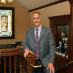 RETIRED PROFESSIONAL TENNIS player Todd Martin, above, will succeed Mark L. Stenning as CEO of the International Tennis Hall of Fame & Museum when Stenning steps down in September. Martin said he hopes to "enhance the Hall of Fame's impact and presence on the international tennis community." / COURTESY TENNIS HALL OF FAME & MUSEUM/KATE WHITNEY LUCEY