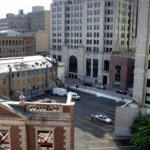 City rezoning would not require parking in new ‘transit zones’ A DRAFT REWRITE of the Providence zoning code proposes lowering parking minimums for residential buildings citywide from 1.5 parking spaces per housing unit to 1 space per unit, and would allow shared parking in mixed-use areas. The ordinance would also create new transit zones with no residential parking minimum. / PBN FILE PHOTO/FRANK MULLIN