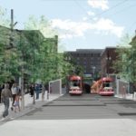City set to re-apply for TIGER grant to fund streetcar project STREETCARS EMERGE from the East Side bus tunnel at the intersection of Fones Alley and Thayer Street on College Hill in this conception of what the potential streetcar project would mean in Providence. / COURTESY KLOPPER MARTIN DESIGN GROUP AND PROVIDENCE PLANNING DEPARTMENT