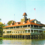 CRANSTON LANDMARK: An undated view of the 1908-built Edgewood Yacht Club clubhouse before it was destroyed by fire. The Coastal Resources Management Council has approved plans for a $3 million reconstruction. / COURTESY EDGEWOOD YACHT CLUB
