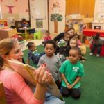 State moves to improve child care SHINING BRIGHT: Debbie Durant, director of the Smith Hill Early Childhood Learning Center, works with children at the Providence nonprofit. She praises the BrightStars system for helping the center raise its rating. / PBN PHOTO/TRACY JENKINS