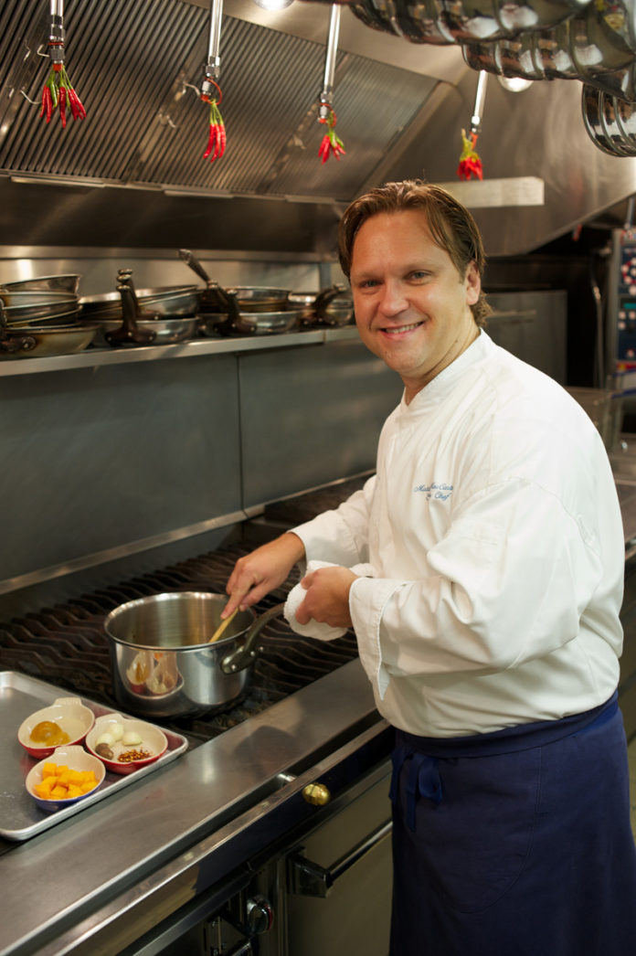 FARE SEA: Matthew MacCartney, chef at Jamestown Fish, says that a seafood supplier from Portland, Maine, that he does business with regularly offers Point Judith calamari. / COURTESY HILARYBPHOTOGRAPHY
