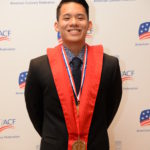 GEOFFREY LANEZ is heading to Kansas City to compete for the title of student chef of the year, thanks to his win at the American Culinary Federation's Northeast Regional Conference. / COURTESY JOHNSON & WALES UNIVERSITY
