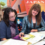 Executives get involved in recruiting students HOSPITABLE ENVIRONMENT: Candace Grist, right, coordinator for the Community College of Rhode Island’s travel, tourism and hospitality certificate program, works with JWU student Julie King. / COURTESY DAVE FISCHBACH