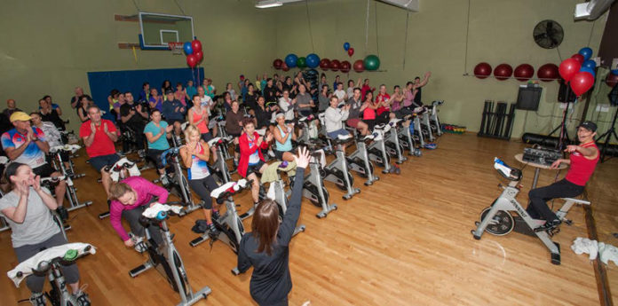 MORE THAN 50 spinners turned out at Total Fitness Club in Bristol recently to participate in a three-hour spinning event to benefit the American Cancer Society.