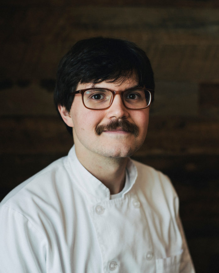 ROOT DOWN: Chef Lou E. Perella of Qui restaurant in Austin, Texas, is the son of Rhode Island chef and restaurateur Lou Perella, proprietor of Perella’s Ristorante in Warren. / COURTESY ERIC MORALES