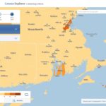 Census shows Newport County claims highest percent of bike commuters NEWPORT COUNTY has the highest percentage of commuters who walk and bike to work of all the counties in Rhode Island, according to new U.S. Census Bureau data released Monday. Above, a map showing how different counties rank in terms of percent of residents who walk to work. / COURTESY U.S. CENSUS BUREAU