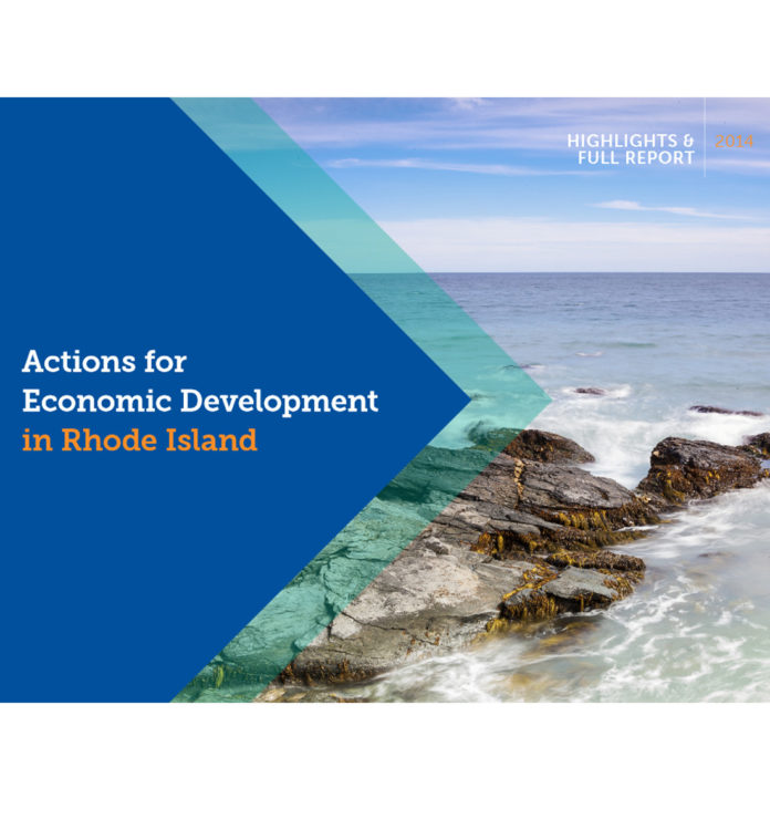 THE R.I. COMMERCE CORPORATION has released an economic 'action plan' to nurse the state back to health. The document puts an emphasis on highlighting Rhode Island's economic assets and better serving the business community. / COURTESY R.I. COMMERCE CORPORATION