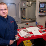 Training program targets machinist skills gap SKILLED LABOR: CNC machinist Dalton Fontaine, 19, of Swansea, a graduate of a vocational-tech high school in Massachusetts, is now working at Yushin making parts for robots. A new program will allow companies such as Yushin to find machinists trained in Rhode Island. / PBN PHOTO/MICHAEL SALERNO