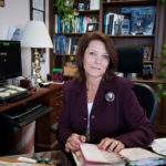 DEEP-RUNNING PASSION: Marie E. Bussiere makes it a point to seek out people to mentor and as a result has improved the operations of the Naval Undersea Warfare Center Division in Newport. / PBN PHOTO/MICHAEL SALERNO