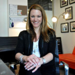 Alex and Ani’s Charity by Design leader a natural CROWN JEWEL: Nicki C. Maher serves as vice president of Alex and Ani’s Charity by Design division, where she leads a team of eight that covers areas including brand communications, partner relations and other areas. “I always knew that I was meant to be a leader,” she said. / PBN PHOTO/FRANK MULLIN