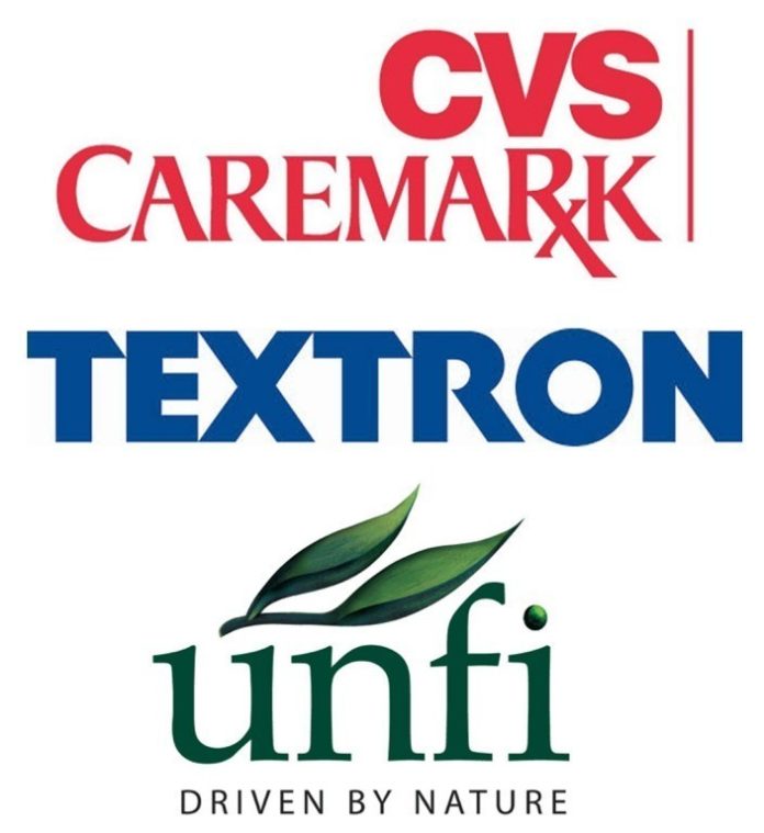 CVS CAREMARK CORP. has been named the 12th largest company in the United States in the 2014 Fortune 500 ranking. Textron came in at No. 228 and United Natural Foods Inc. came in at No. 427.