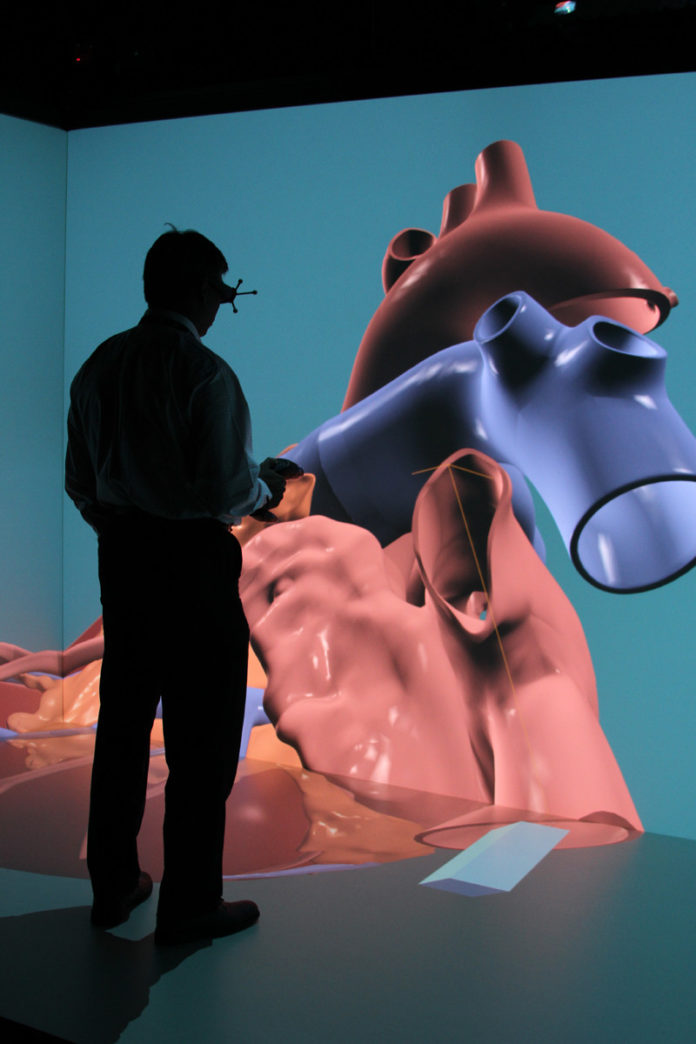 BEATING HEART: Dassault Systèmes Simulia recently unveiled its Living Heart Project, which includes a 3-D model that captures the electrical and mechanical behavior of the heart more accurately than anything some researchers say they have seen before. / COURTESY DASSAULT SYSTEMES