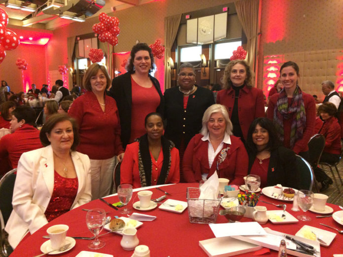 A HEALTHY APPROACH: Taking part in the American Heart Association’s Go Red for Women event is consistent with Banneker Industries’ care for its employees. / COURTESY BANNEKER INDUSTRIES