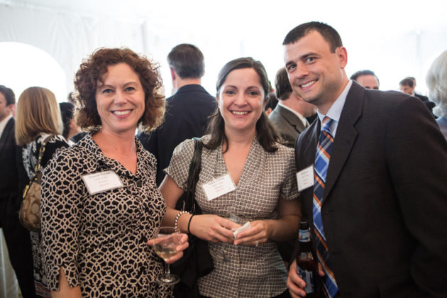 Danielle Poyant, Sandy Catulo and Rob Kerr of Honoree CBIZ Tofias / Rupert Whiteley