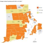 R.I. foreclosures climb 20% in 1Q HOUSINGWORKS RI reported Friday that foreclosures for single-family and multifamily homes increased 19.9 percent in the first three months of 2014 compared with the same period in 2013. Overall, 10 Rhode Island cities and towns saw foreclosures decline last year, while 22 municipalities saw foreclosures increase and eight saw no change. / COURTESY HOUSINGWORKS RI