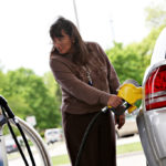 R.I. gas prices drop but are most expensive since 2008 DESPITE A 1 CENT PER-GALLON DROP, Rhode Islanders are paying more for gasoline at this time of year since 2008, according to AAA Southern New England. / BLOOMBERG NEWS FILE PHOTO/DANIEL ACKER