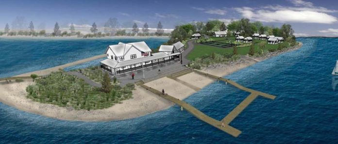 HIGH RISE: The new YMCA Sailing Center in South Kingstown sits 14 feet above sea level to account for potential flooding. / COURTESY OYSTERWORKS