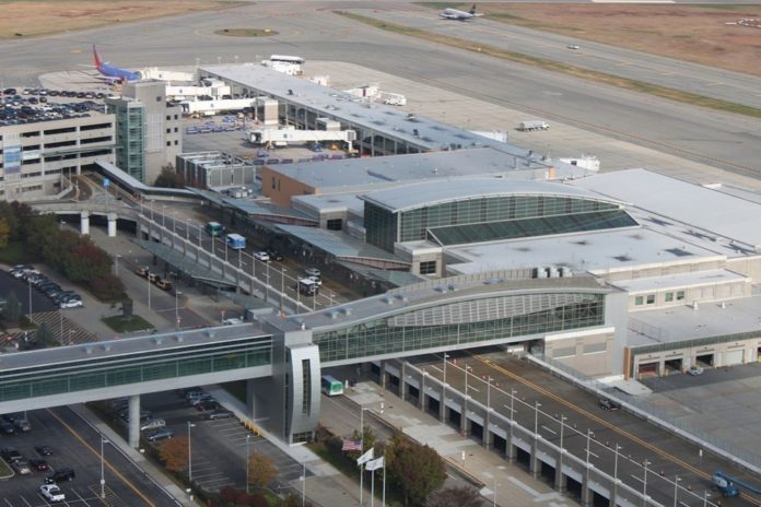 T.F. GREEN CONTINUES TO RUN BEHIND 2013 airline passenger traffic, according to the latest R.I. Airport Corporation report, even as more cargo is shipped into and out of the state's largest airport. / COURTESY THE R.I. DEPARTMENT OF TRANSPORTATION