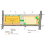 Convention Center Authority to seek proposals for Garrahy garage THE REDEVELOPMENT OF the Garrahy Judicial Complex parking lot into a 1,250-space parking garage cannot go forward until any three developable plots on the former Interstate-195 land known as The Link sell. Above, a layout of the proposed garage drafted by Fuss & O'neill. / COURTESY FUSS & O'NEILL
