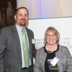 2014 Fastest Growing & Most Innovative Companies Awards Photos Robert Baute, Edwards Wildman with Innovation Award recipient Terri Adelman, Inspiring Minds / Rupert Whiteley