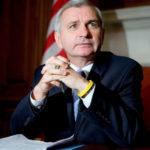 SEN. JACK REED, D-R.I., HAS been mentioned as a possible replacement for U.S. Defense Secretary Chuck Hagel, who is stepping down after 21 months on the job. A Reed spokesman said he is not interested in the position, however. / BLOOMBERG FILE PHOTO/JOSHUA ROBERTS