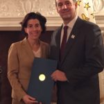 Raimondo proclaims Credit Union Day GOV. GINA M. RAIMONDO with Paul Gentile, president and CEO of the Cooperative Credit Union Association.