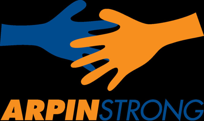 ARPIN EMPLOYEES founded Arpin Strong in the wake of the Boston Marathon bombings in 2013 as a way to show support for the relief efforts.