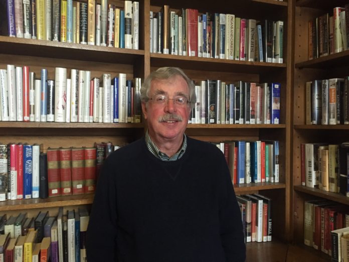 MIKE GERHARDT HAS BEEN named interim director of the Providence Athenaeum. / COURTESY PROVIDENCE ATHENAEUM