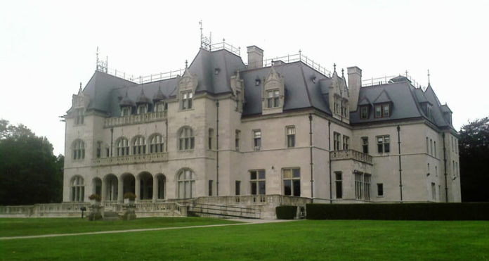 SALVE REGINA UNIVERSITY'S Ochre Court was included on a list of the 50 most beautiful wedding venues on college campuses, according to College Ranker. Ochre Court ranked fifth. / COURTESY COLLEGE RANKER