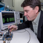 APPLYING EFFORT: William H. Weedon's technology R&D company, Applied Radar Inc., has evolved to meet the challenges posed by a decline in military contracts. The firm is currently working within fields, such as one aimed at optimizing trading time in an already time-sensitive stock market. / PBN PHOTO/MICHAEL SALERNO