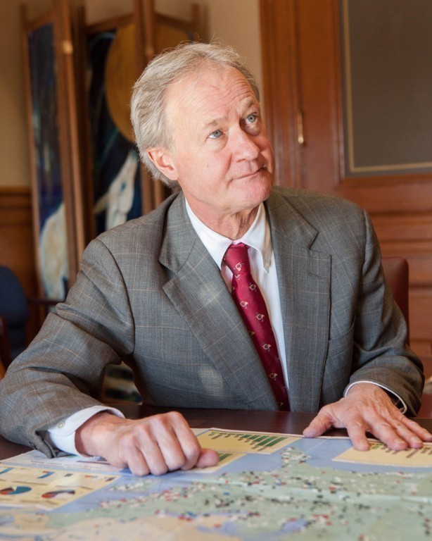 LINCOLN D. CHAFEE, the former governor of Rhode Island, recently announced he's mulling a run for president. / PBN FILE PHOTO/TRACY JENKINS