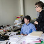 Sokoloff still patching holes in urban fabric PLANNING AHEAD: Barbara Sokoloff, right, says that a passion she had for community planning drove her as she grew her consultancy business in the 1980s. Also pictured is Managing Associate Derek Farias. / PBN PHOTO/JAIME LOWE