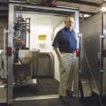 Making a difficult process just a little bit cleaner A CLEAN IDEA: Howard Schachter put off retirement to help create Petro-Cycle Solutions, which has developed a portable way to clean wastewater from hydraulic fracturing so that it can be reused to drill for more oil and natural gas. / PBN PHOTO/RUPERT WHITELEY