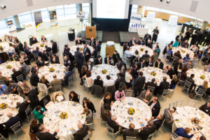 A sold out crowd at the Bello Center at Bryant University / Rupert Whiteley