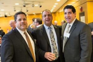 Thomas DiSanto, Gallo|Thomas Insurance; Chris Santilli, PBN and Stephen Ucci, Locke Lorde / Rupert Whiteley