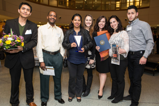 Edesia employees with their award for Workforce Development &amp; Productivity / Rupert Whiteley